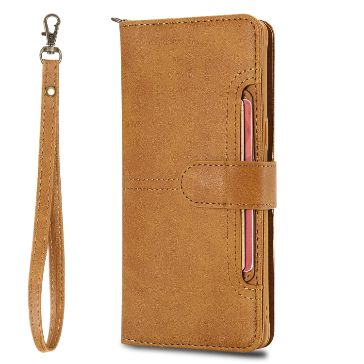 For Galaxy Note 8 Multifunctional Detachable Magnetic Horizontal Flip Leather Case with Card Slots & Holder & Wallet & Photo Frame