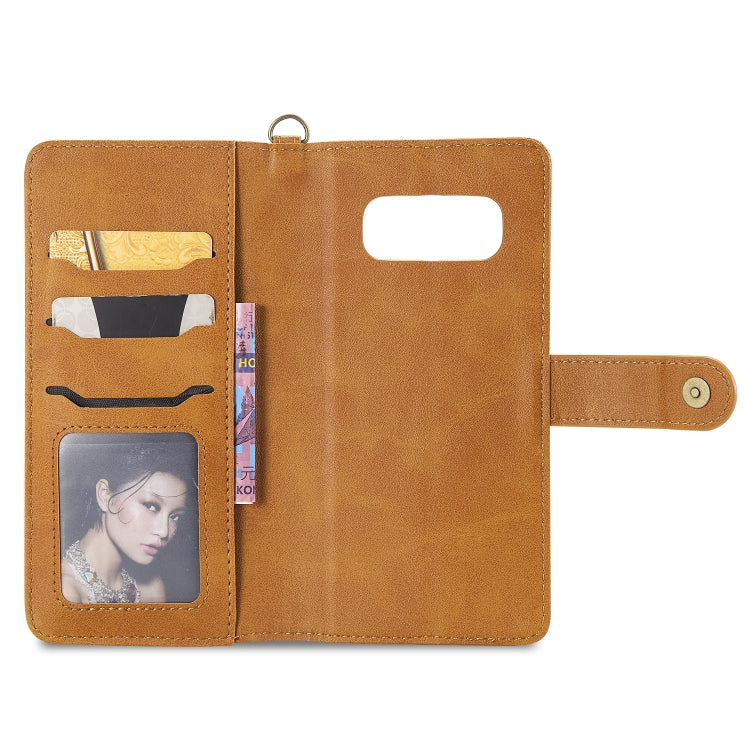 For Galaxy Note 8 Multifunctional Detachable Magnetic Horizontal Flip Leather Case with Card Slots & Holder & Wallet & Photo Frame