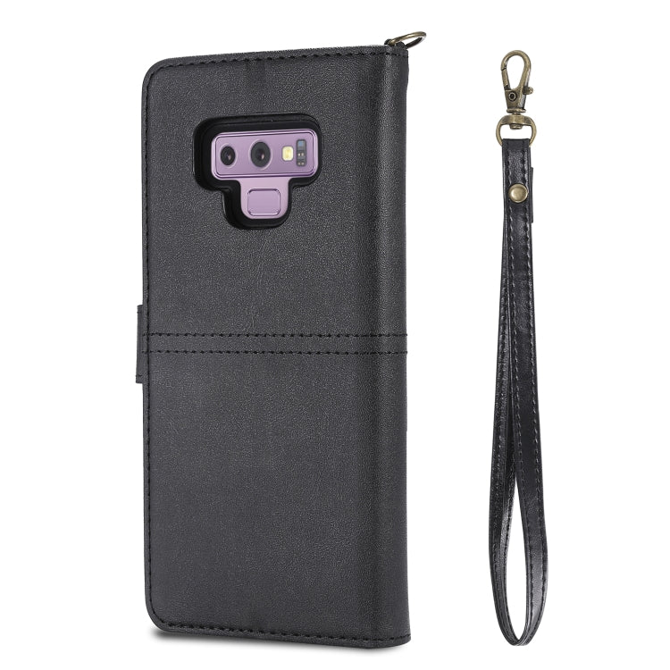 For Galaxy Note 9 Multifunctional Detachable Magnetic Horizontal Flip Leather Case with Card Slots & Holder & Wallet & Photo Frame
