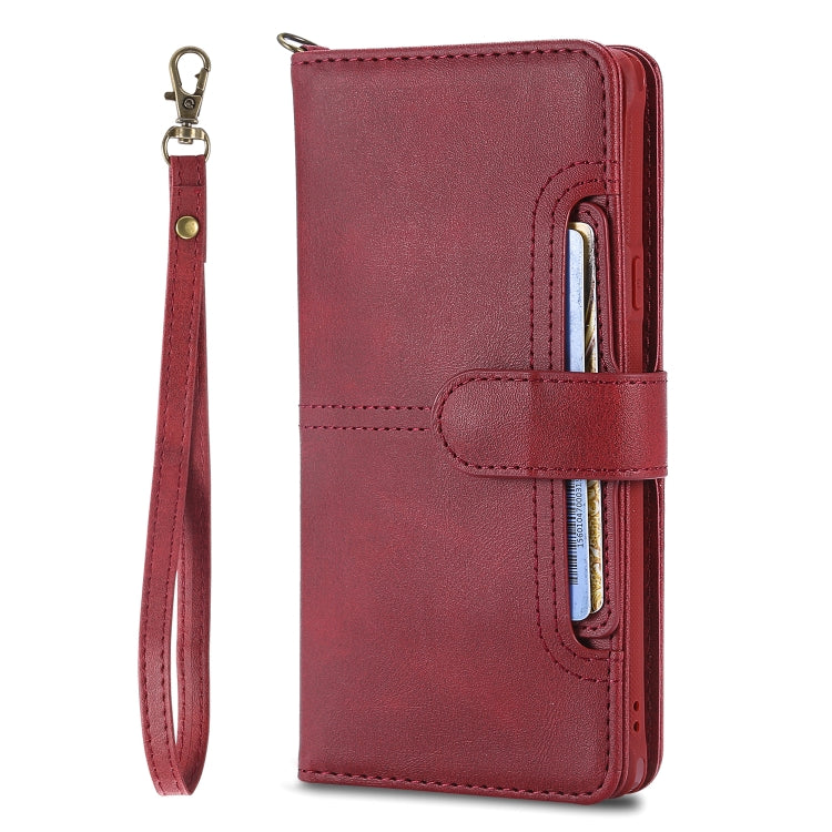 For Galaxy Note 9 Multifunctional Detachable Magnetic Horizontal Flip Leather Case with Card Slots & Holder & Wallet & Photo Frame