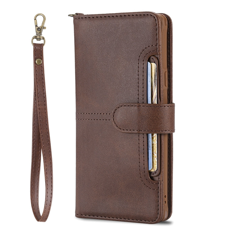 For Galaxy Note 9 Multifunctional Detachable Magnetic Horizontal Flip Leather Case with Card Slots & Holder & Wallet & Photo Frame