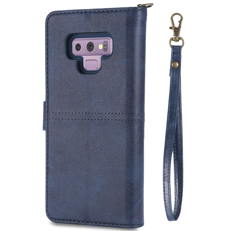 For Galaxy Note 9 Multifunctional Detachable Magnetic Horizontal Flip Leather Case with Card Slots & Holder & Wallet & Photo Frame