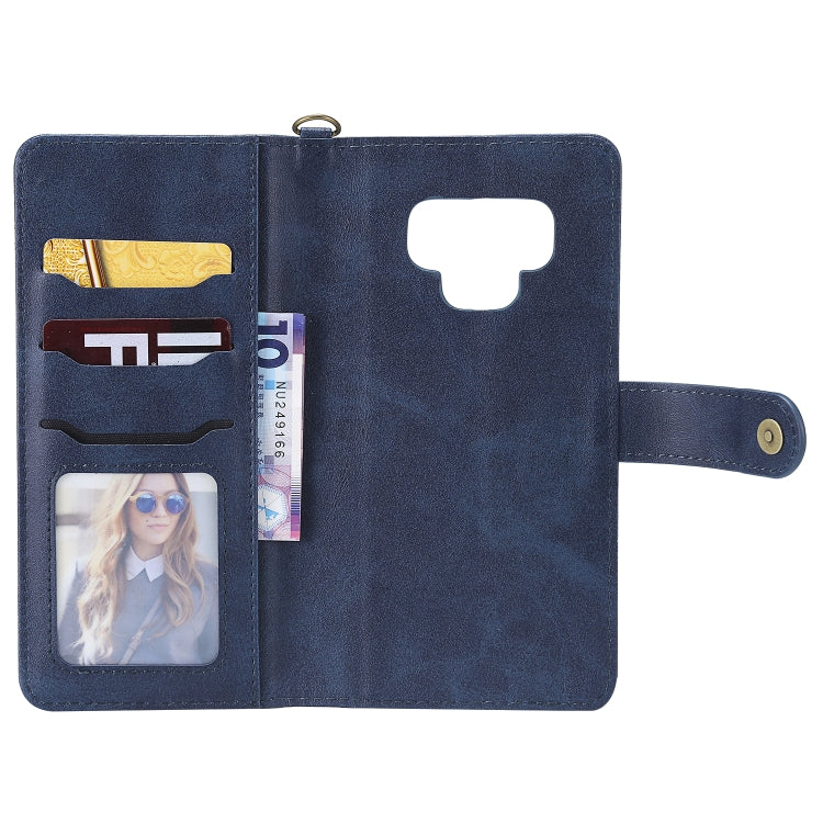 For Galaxy Note 9 Multifunctional Detachable Magnetic Horizontal Flip Leather Case with Card Slots & Holder & Wallet & Photo Frame
