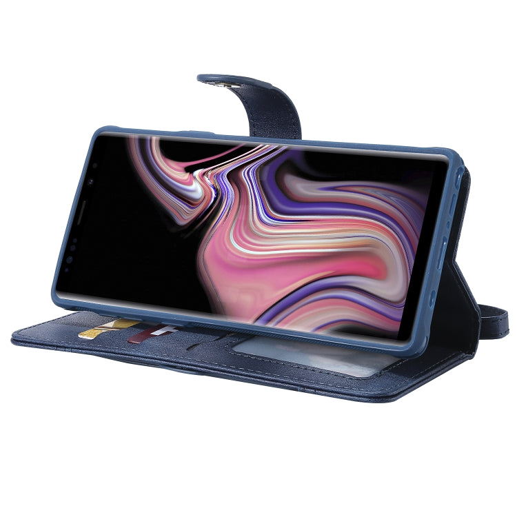 For Galaxy Note 9 Multifunctional Detachable Magnetic Horizontal Flip Leather Case with Card Slots & Holder & Wallet & Photo Frame