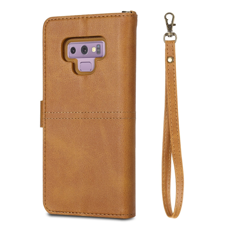 For Galaxy Note 9 Multifunctional Detachable Magnetic Horizontal Flip Leather Case with Card Slots & Holder & Wallet & Photo Frame