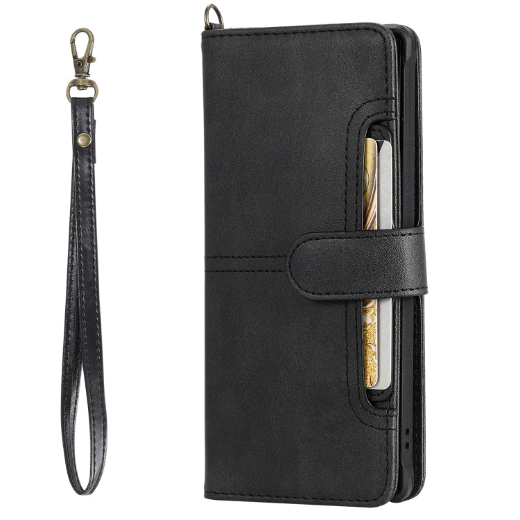 For Galaxy Note 10+ Multifunctional Detachable Magnetic Horizontal Flip Leather Case with Card Slots & Holder & Wallet & Photo Frame