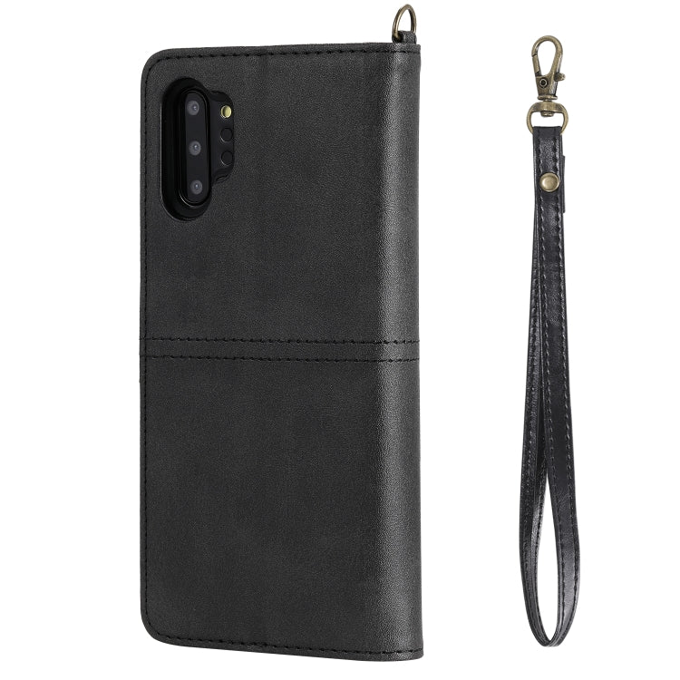 For Galaxy Note 10+ Multifunctional Detachable Magnetic Horizontal Flip Leather Case with Card Slots & Holder & Wallet & Photo Frame