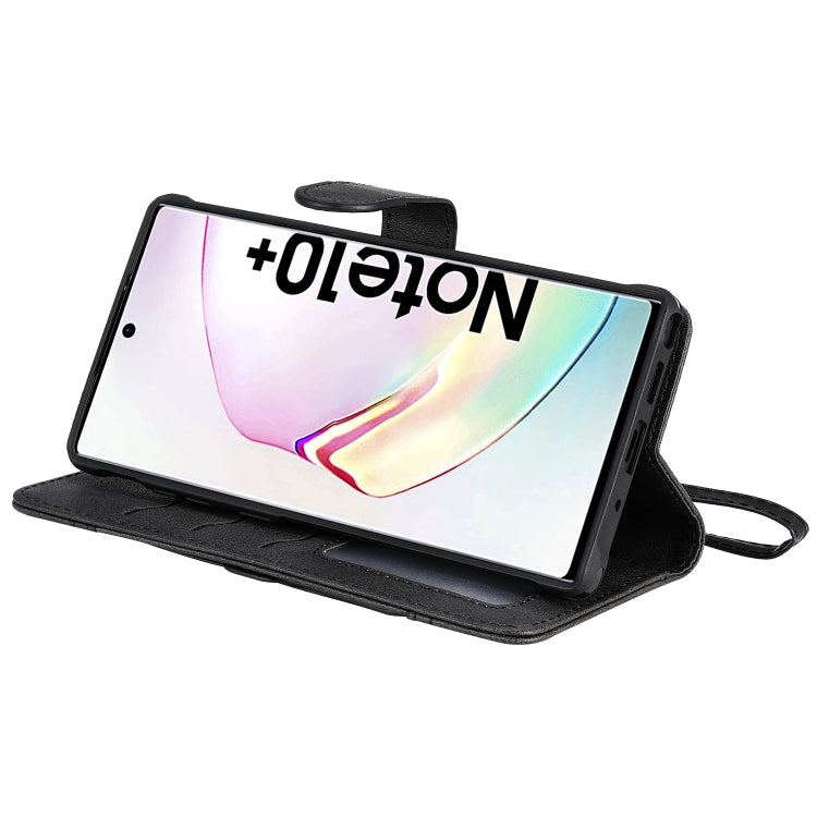 For Galaxy Note 10+ Multifunctional Detachable Magnetic Horizontal Flip Leather Case with Card Slots & Holder & Wallet & Photo Frame