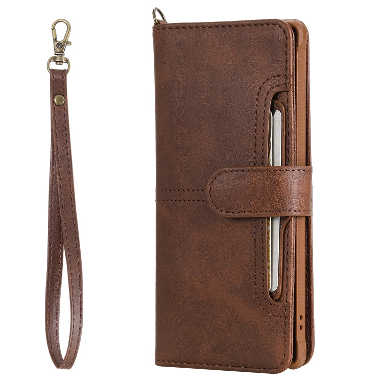For Galaxy Note 10+ Multifunctional Detachable Magnetic Horizontal Flip Leather Case with Card Slots & Holder & Wallet & Photo Frame