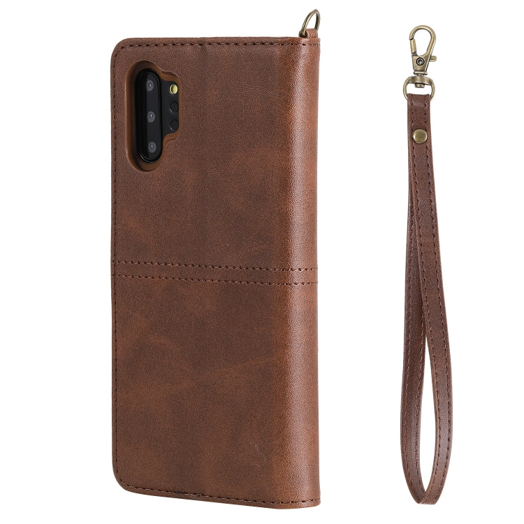 For Galaxy Note 10+ Multifunctional Detachable Magnetic Horizontal Flip Leather Case with Card Slots & Holder & Wallet & Photo Frame