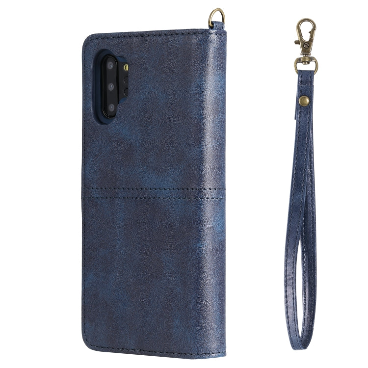 For Galaxy Note 10+ Multifunctional Detachable Magnetic Horizontal Flip Leather Case with Card Slots & Holder & Wallet & Photo Frame