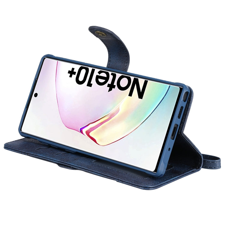 For Galaxy Note 10+ Multifunctional Detachable Magnetic Horizontal Flip Leather Case with Card Slots & Holder & Wallet & Photo Frame