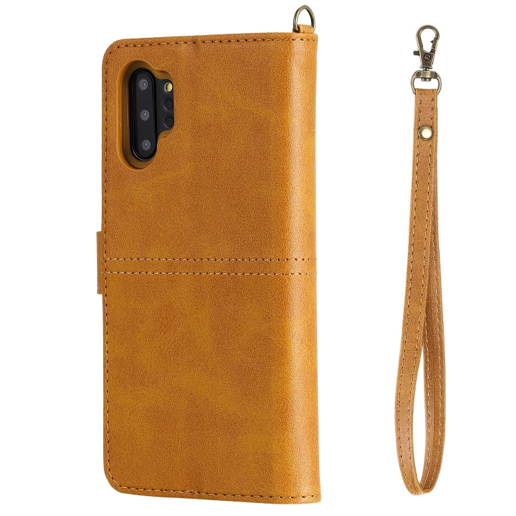 For Galaxy Note 10+ Multifunctional Detachable Magnetic Horizontal Flip Leather Case with Card Slots & Holder & Wallet & Photo Frame