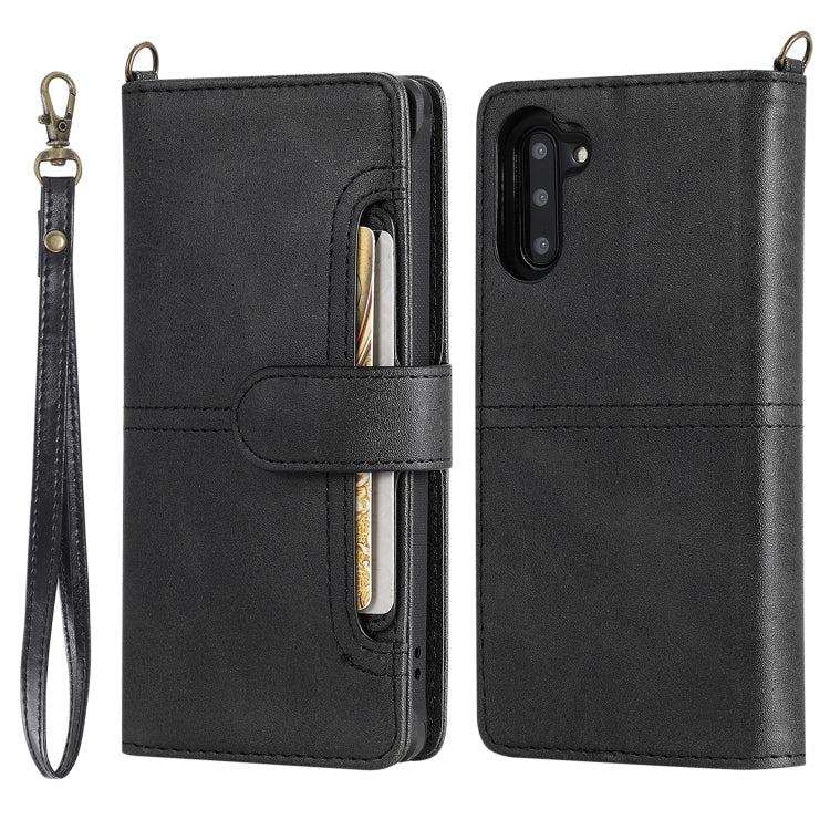 For Galaxy Note 10 Multifunctional Detachable Magnetic Horizontal Flip Leather Case with Card Slots & Holder & Wallet & Photo Frame