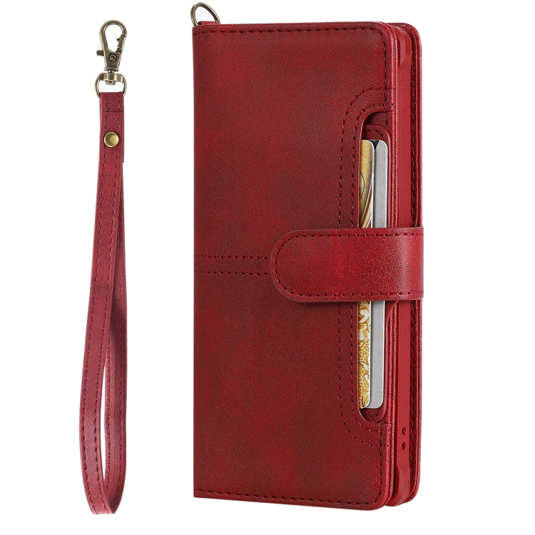 For Galaxy Note 10 Multifunctional Detachable Magnetic Horizontal Flip Leather Case with Card Slots & Holder & Wallet & Photo Frame