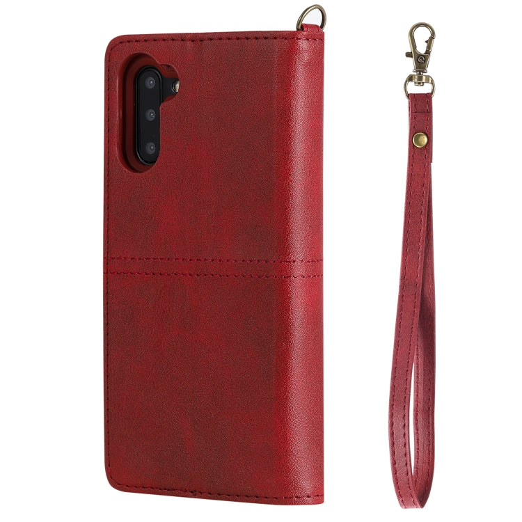 For Galaxy Note 10 Multifunctional Detachable Magnetic Horizontal Flip Leather Case with Card Slots & Holder & Wallet & Photo Frame