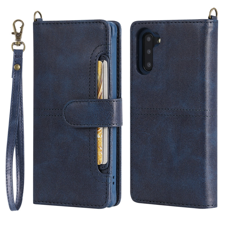 For Galaxy Note 10 Multifunctional Detachable Magnetic Horizontal Flip Leather Case with Card Slots & Holder & Wallet & Photo Frame