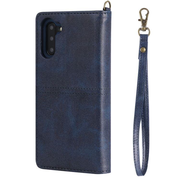 For Galaxy Note 10 Multifunctional Detachable Magnetic Horizontal Flip Leather Case with Card Slots & Holder & Wallet & Photo Frame