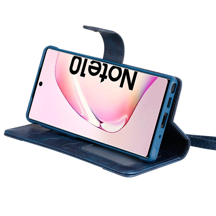 For Galaxy Note 10 Multifunctional Detachable Magnetic Horizontal Flip Leather Case with Card Slots & Holder & Wallet & Photo Frame