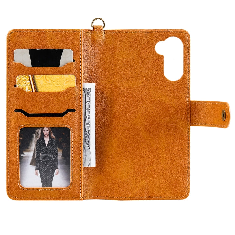 For Galaxy Note 10 Multifunctional Detachable Magnetic Horizontal Flip Leather Case with Card Slots & Holder & Wallet & Photo Frame