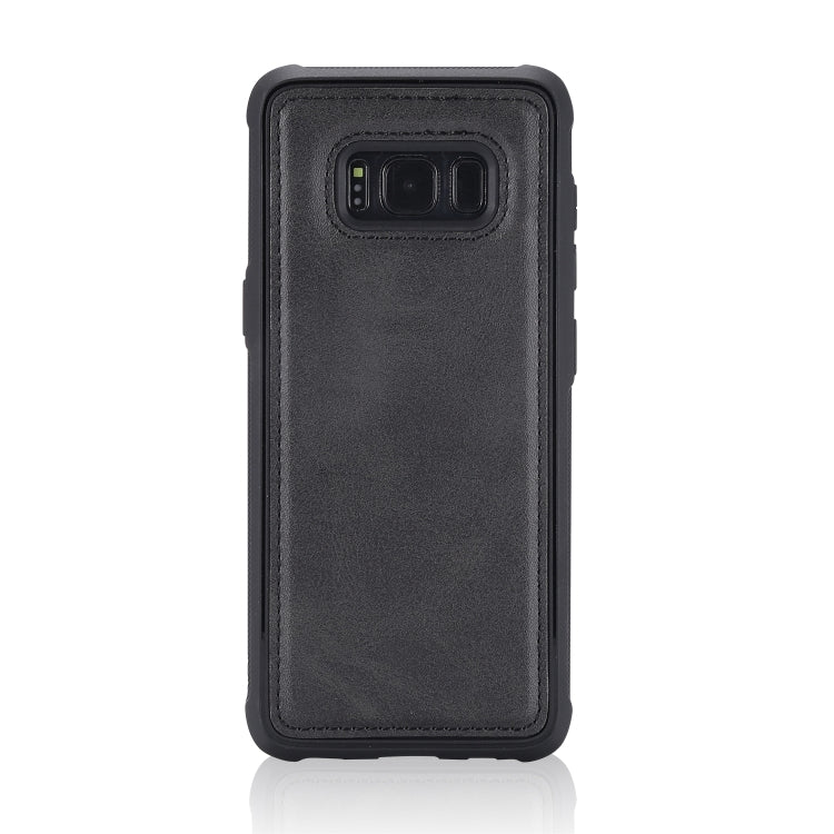 For Galaxy S8+ Multifunctional Detachable Magnetic Horizontal Flip Leather Case with Card Slots & Holder & Wallet & Photo Frame