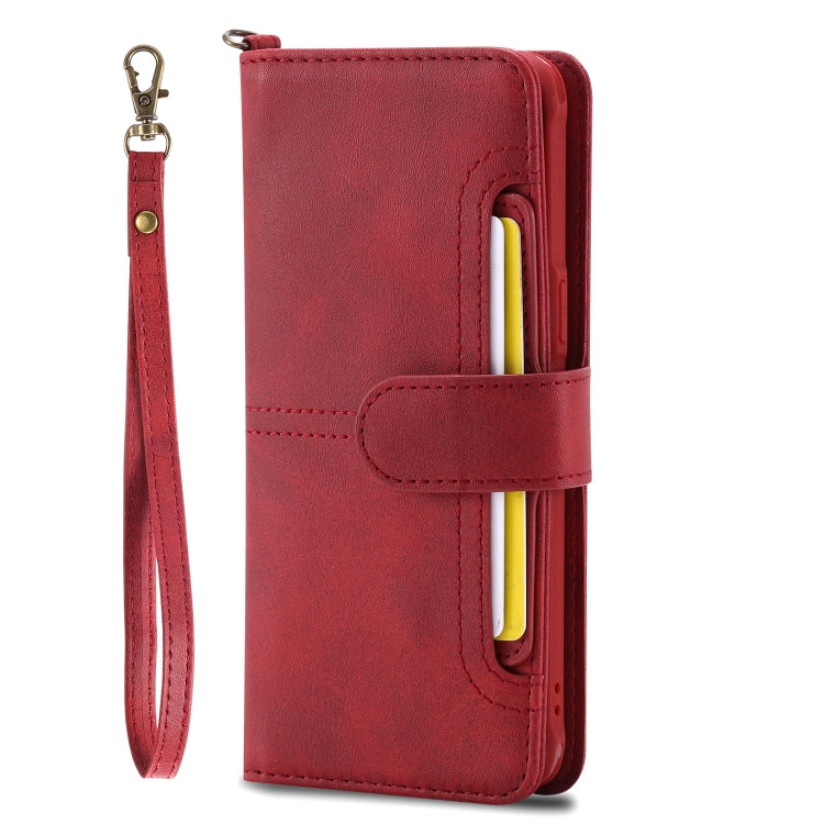 For Galaxy S8+ Multifunctional Detachable Magnetic Horizontal Flip Leather Case with Card Slots & Holder & Wallet & Photo Frame