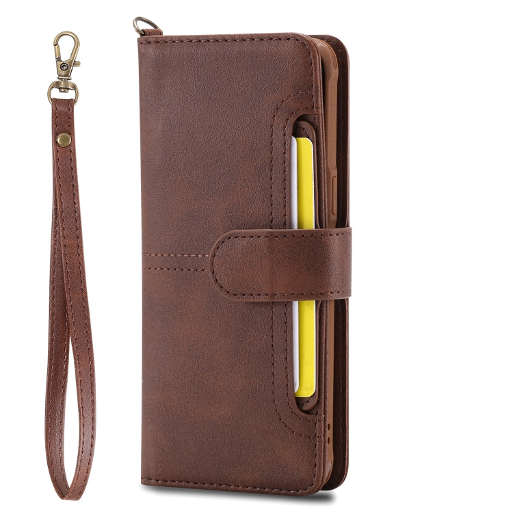 For Galaxy S8+ Multifunctional Detachable Magnetic Horizontal Flip Leather Case with Card Slots & Holder & Wallet & Photo Frame