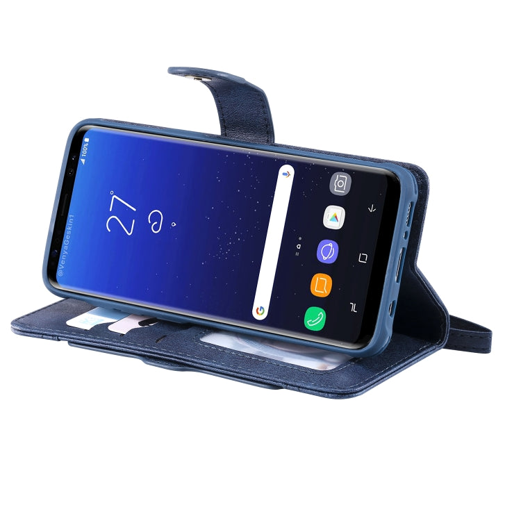 For Galaxy S8+ Multifunctional Detachable Magnetic Horizontal Flip Leather Case with Card Slots & Holder & Wallet & Photo Frame