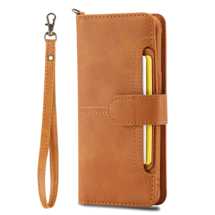 For Galaxy S8+ Multifunctional Detachable Magnetic Horizontal Flip Leather Case with Card Slots & Holder & Wallet & Photo Frame