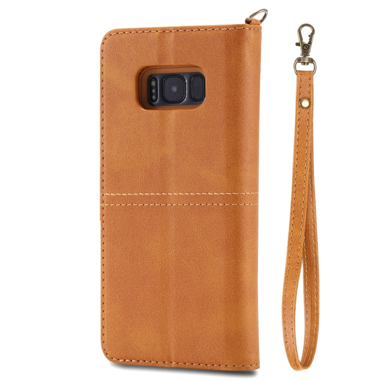 For Galaxy S8+ Multifunctional Detachable Magnetic Horizontal Flip Leather Case with Card Slots & Holder & Wallet & Photo Frame