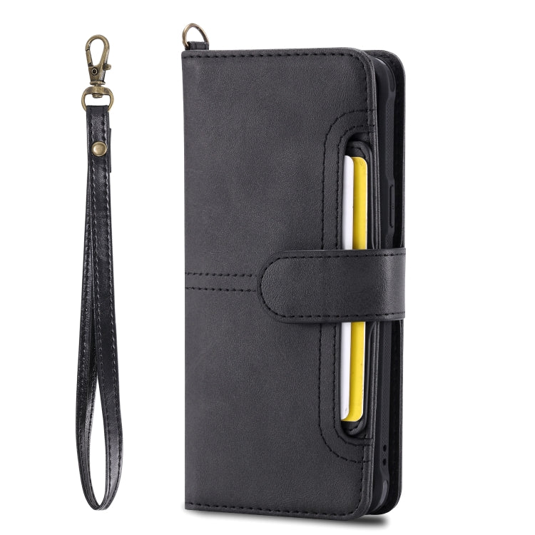 For Galaxy S9 Multifunctional Detachable Magnetic Horizontal Flip Leather Case with Card Slots & Holder & Wallet & Photo Frame
