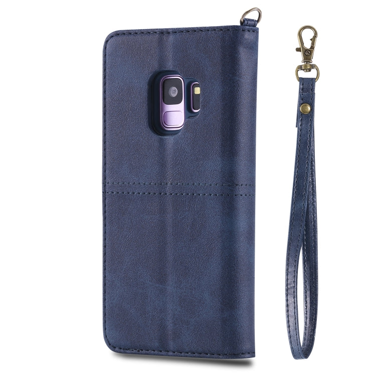 For Galaxy S9 Multifunctional Detachable Magnetic Horizontal Flip Leather Case with Card Slots & Holder & Wallet & Photo Frame