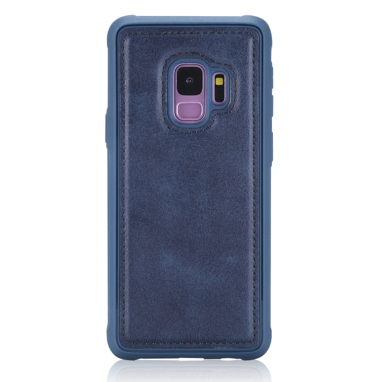 For Galaxy S9 Multifunctional Detachable Magnetic Horizontal Flip Leather Case with Card Slots & Holder & Wallet & Photo Frame