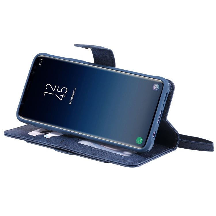For Galaxy S9 Multifunctional Detachable Magnetic Horizontal Flip Leather Case with Card Slots & Holder & Wallet & Photo Frame