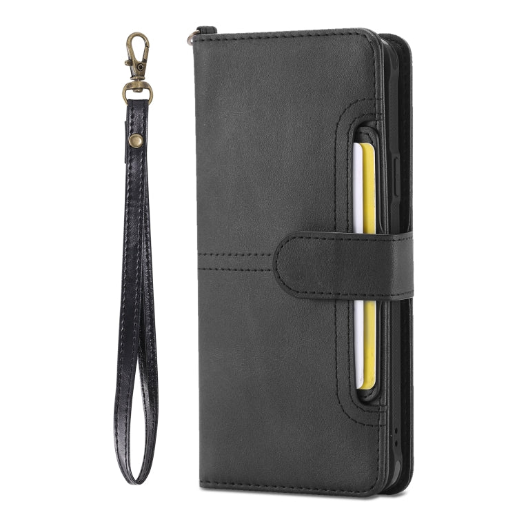 For Galaxy S9+ Multifunctional Detachable Magnetic Horizontal Flip Leather Case with Card Slots & Holder & Wallet & Photo Frame
