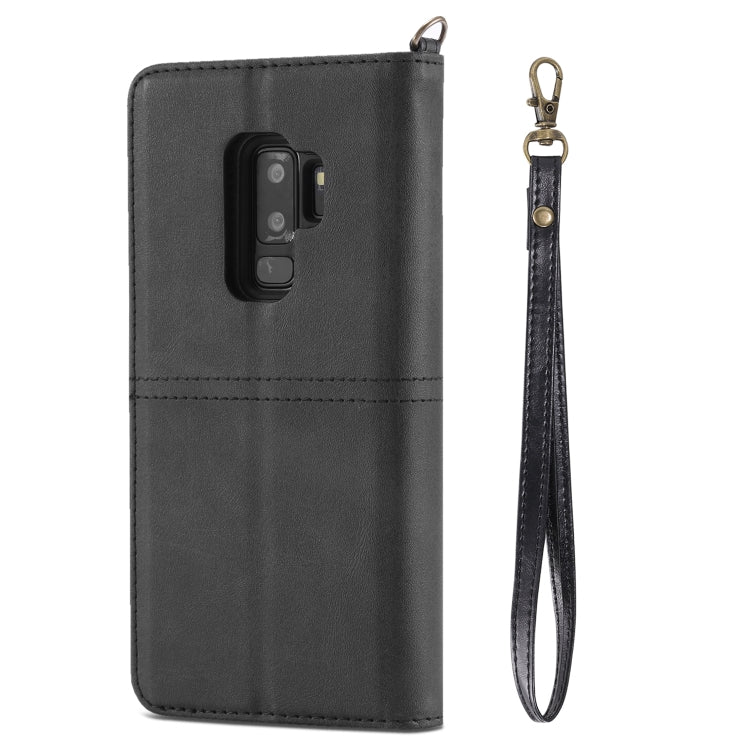 For Galaxy S9+ Multifunctional Detachable Magnetic Horizontal Flip Leather Case with Card Slots & Holder & Wallet & Photo Frame