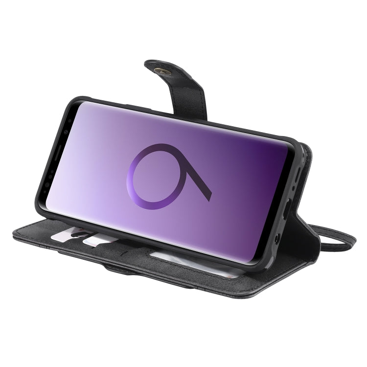 For Galaxy S9+ Multifunctional Detachable Magnetic Horizontal Flip Leather Case with Card Slots & Holder & Wallet & Photo Frame