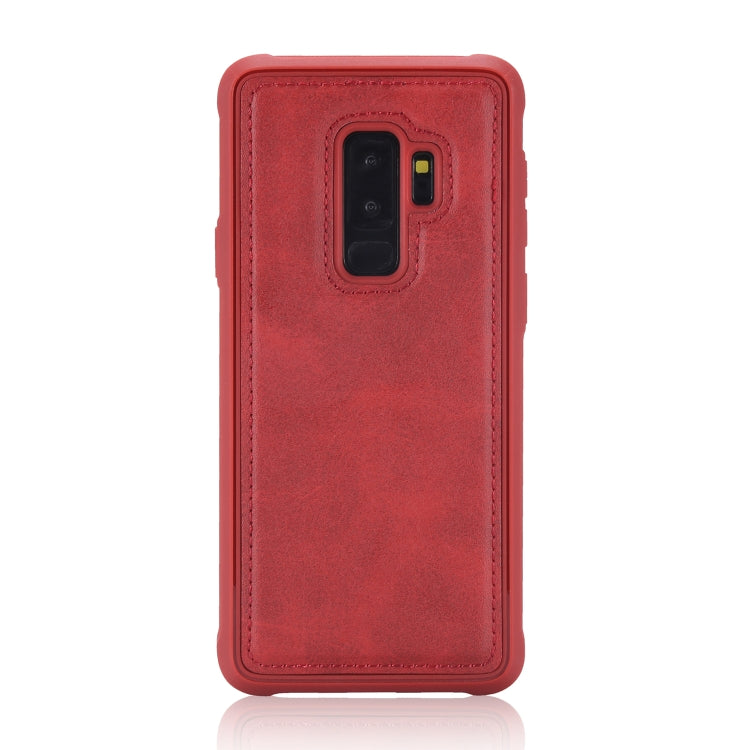 For Galaxy S9+ Multifunctional Detachable Magnetic Horizontal Flip Leather Case with Card Slots & Holder & Wallet & Photo Frame