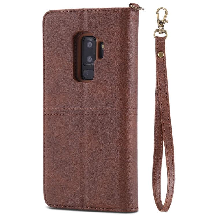 For Galaxy S9+ Multifunctional Detachable Magnetic Horizontal Flip Leather Case with Card Slots & Holder & Wallet & Photo Frame