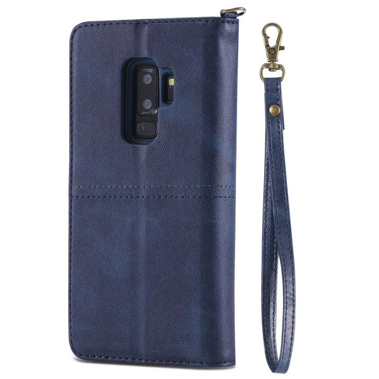 For Galaxy S9+ Multifunctional Detachable Magnetic Horizontal Flip Leather Case with Card Slots & Holder & Wallet & Photo Frame