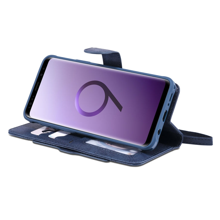 For Galaxy S9+ Multifunctional Detachable Magnetic Horizontal Flip Leather Case with Card Slots & Holder & Wallet & Photo Frame