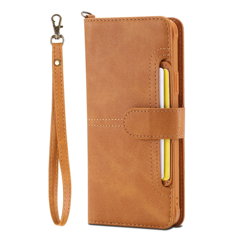 For Galaxy S9+ Multifunctional Detachable Magnetic Horizontal Flip Leather Case with Card Slots & Holder & Wallet & Photo Frame