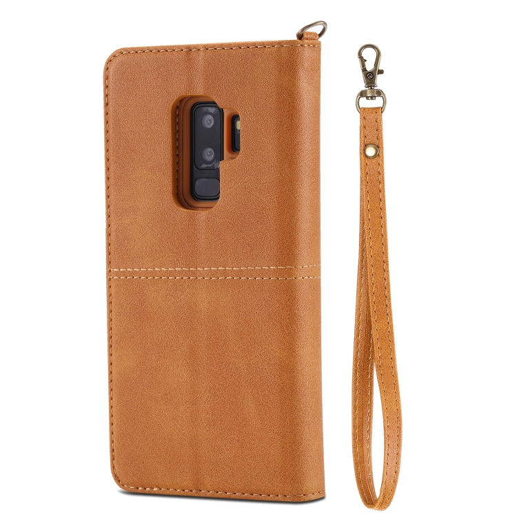 For Galaxy S9+ Multifunctional Detachable Magnetic Horizontal Flip Leather Case with Card Slots & Holder & Wallet & Photo Frame