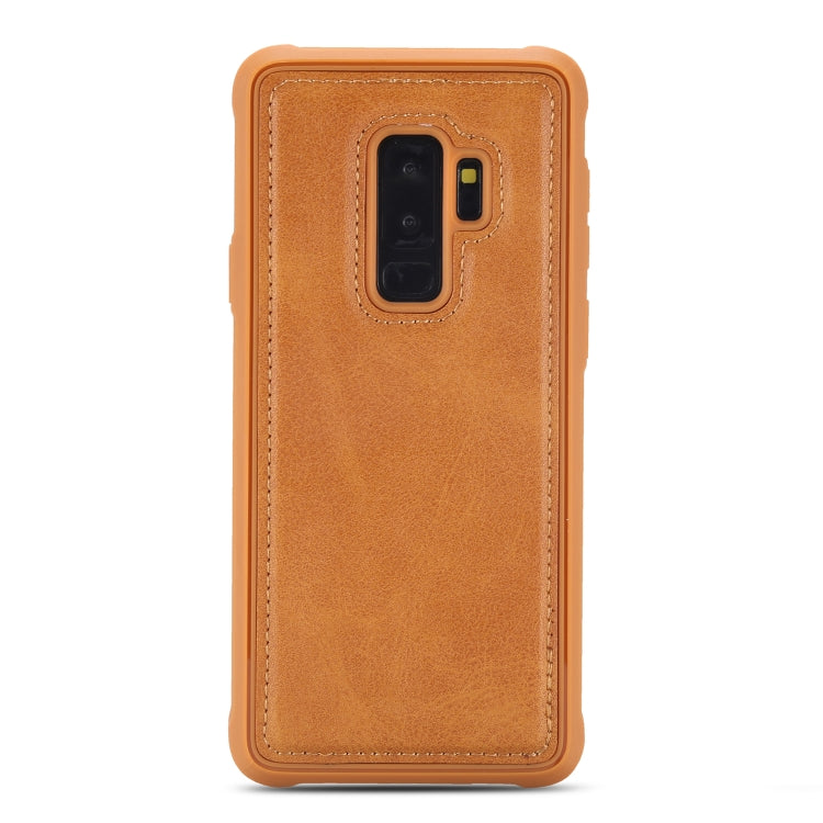 For Galaxy S9+ Multifunctional Detachable Magnetic Horizontal Flip Leather Case with Card Slots & Holder & Wallet & Photo Frame