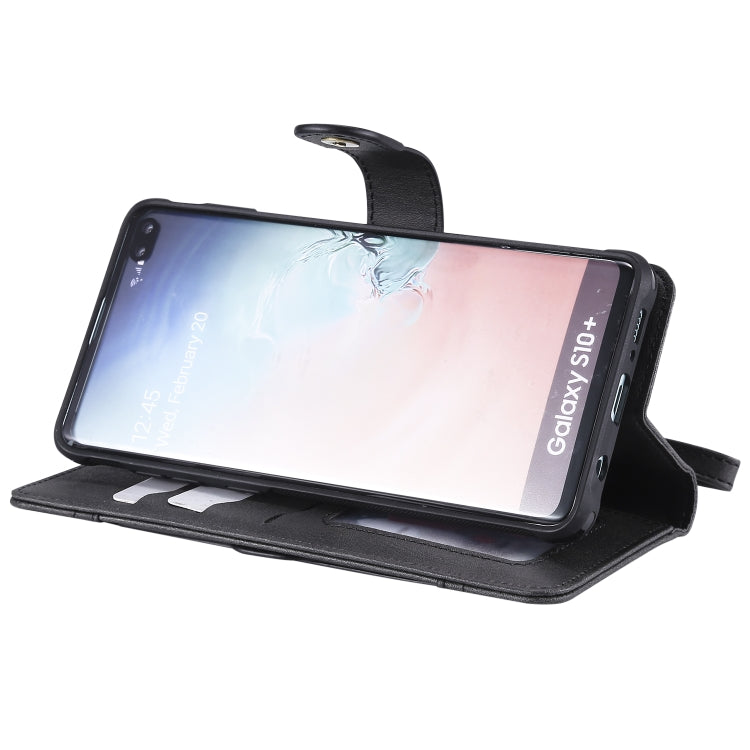 For Galaxy S10+ Multifunctional Detachable Magnetic Horizontal Flip Leather Case with Card Slots & Holder & Wallet & Photo Frame