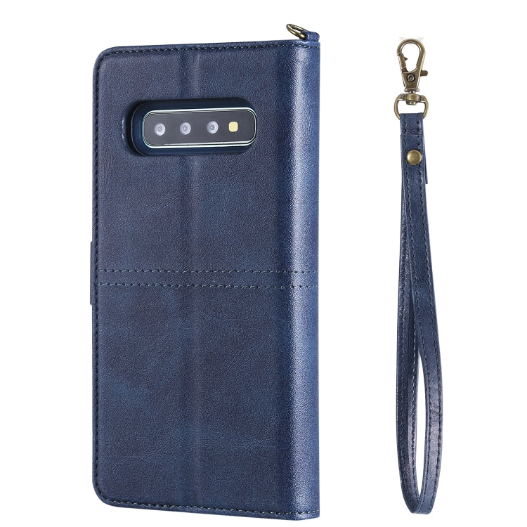 For Galaxy S10+ Multifunctional Detachable Magnetic Horizontal Flip Leather Case with Card Slots & Holder & Wallet & Photo Frame