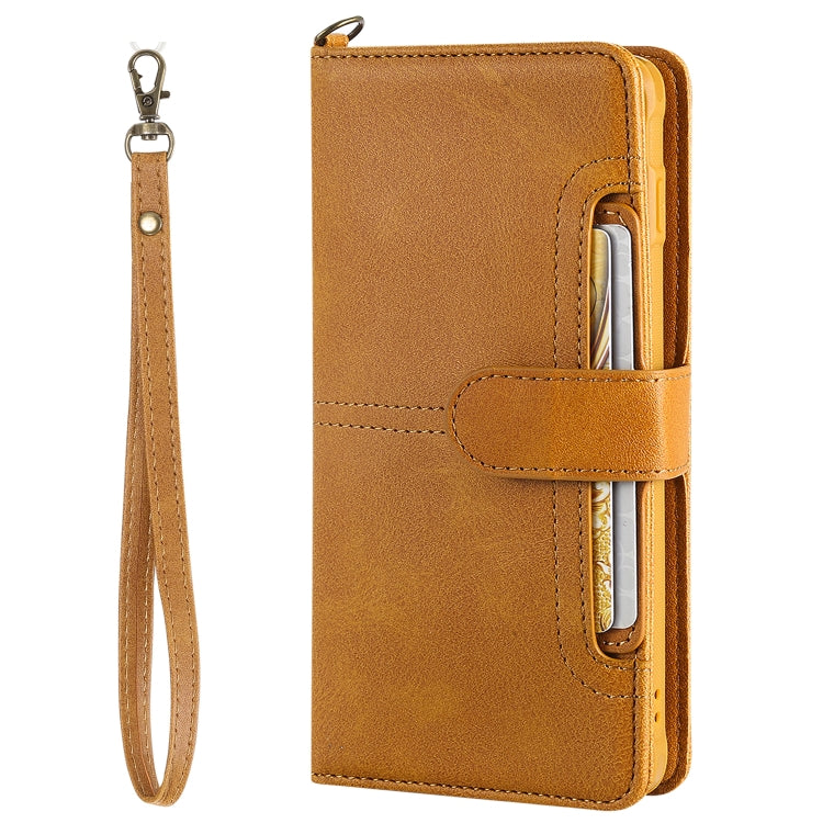 For Galaxy S10+ Multifunctional Detachable Magnetic Horizontal Flip Leather Case with Card Slots & Holder & Wallet & Photo Frame