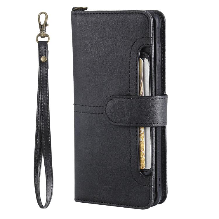 For Galaxy S10 Multifunctional Detachable Magnetic Horizontal Flip Leather Case with Card Slots & Holder & Wallet & Photo Frame