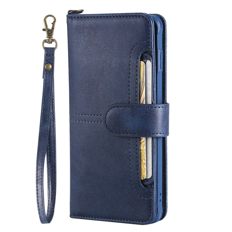 For Galaxy S10 Multifunctional Detachable Magnetic Horizontal Flip Leather Case with Card Slots & Holder & Wallet & Photo Frame