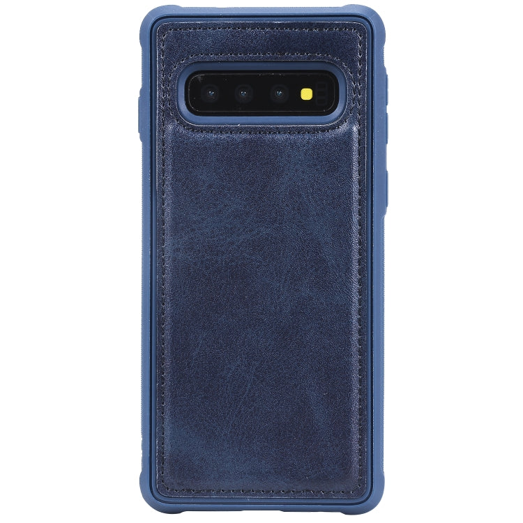 For Galaxy S10 Multifunctional Detachable Magnetic Horizontal Flip Leather Case with Card Slots & Holder & Wallet & Photo Frame